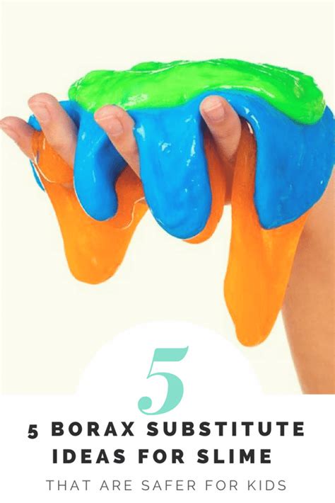 5 Borax Substitute Ideas For Slime That Are Safer For Kids