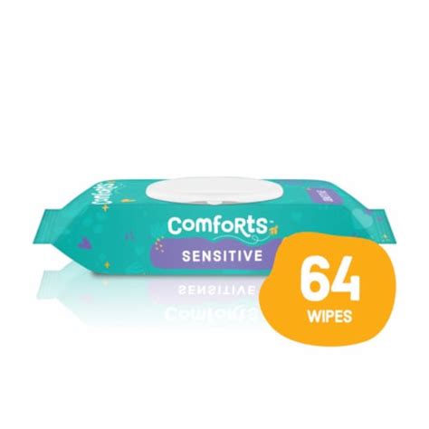 Comforts Sensitive Baby Wipes 64 Ct Foods Co