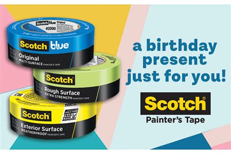 Free Scotch Painters Tape Freebierush