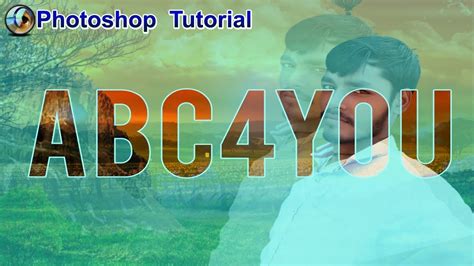 You may need to tweak the value slightly to get smoother edges, but don't worry too much about it being perfect, as this is only temporary. Transparent Text Effects Design in Photoshop 7.0 - YouTube