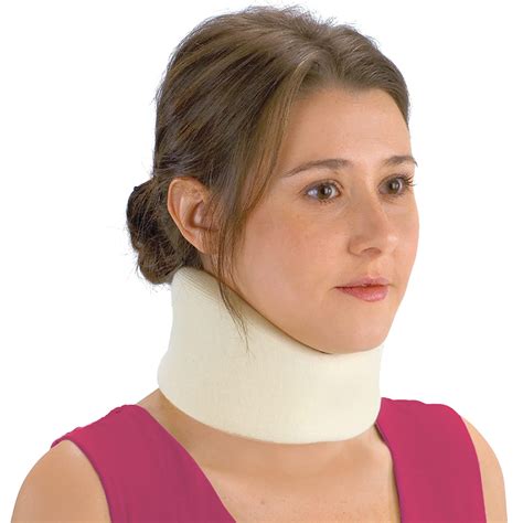 buy medium dmi soft foam cervical collar neck support medium 2 1 2 inch width white online