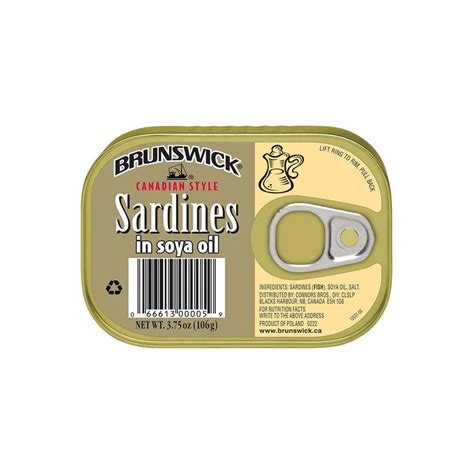 Brunswick Sardines In Soya Oil 106g Seprod