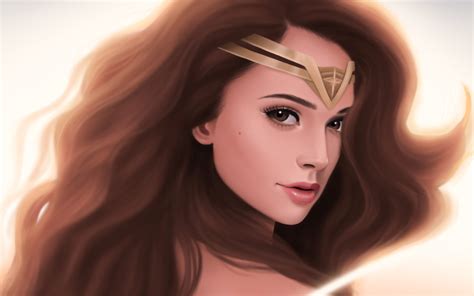 3840x2400 Wonder Woman Gorgeous Art 4k Hd 4k Wallpapers Images