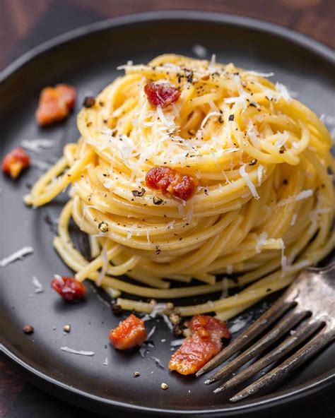 Spaghetti Carbonara Is A Roman Style Pasta Thats Rich In Flavor And
