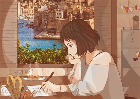 People Reimagine The Lo Fi Study Girl In Different Countries In This