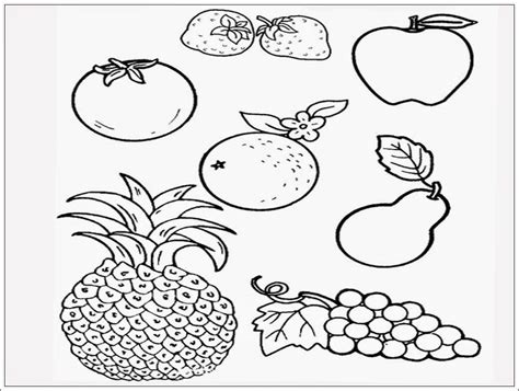 Gambar hewan untuk anaka anak. gambar buah buahan segar untuk mewarnai | Warna, Buah, Gambar