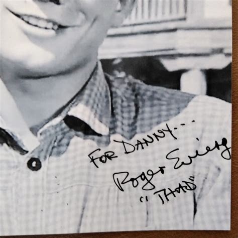 Roger Ewing SIGNED Photo Movie TV Actor 60s TV Series "Gunsmoke" Thad