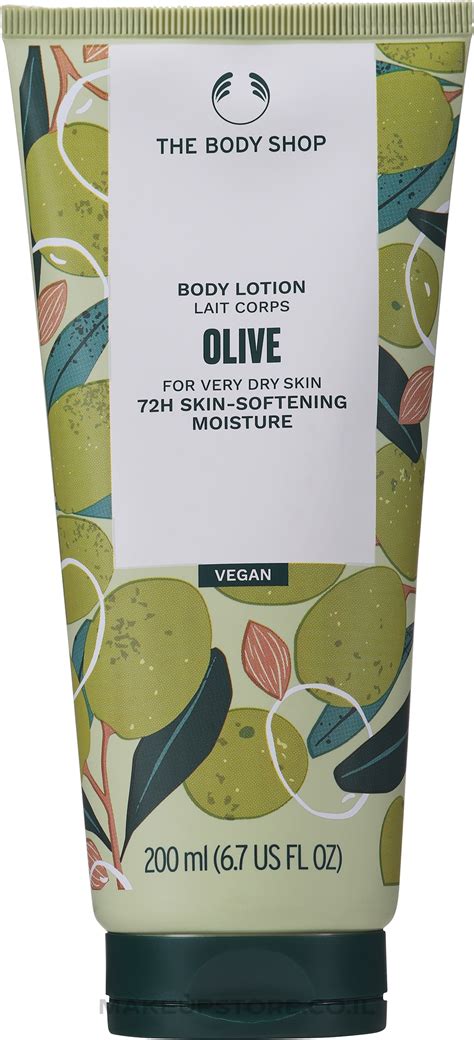 The Body Shop Olive Nourishing Body Lotion Vegan Olive Body Lotion
