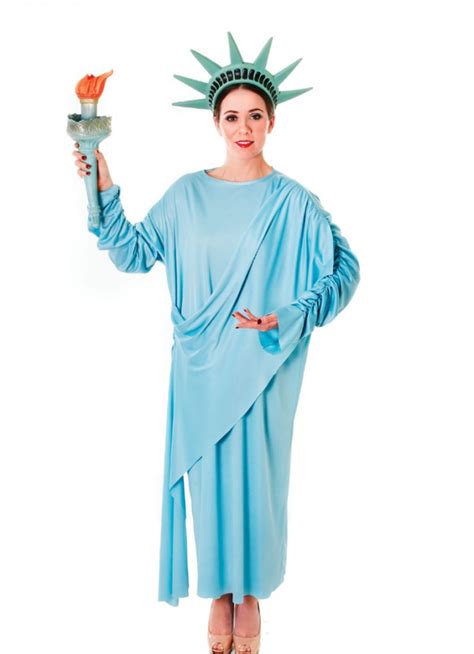 While this project takes a little bit of practiced papier mâché skill and painting technique, it utilizes recyclable materials (cardboard toilet paper rolls and empty plastic bottles) as the base form, so it's a great option when you. Statue of Liberty Costumes | PartiesCostume.com