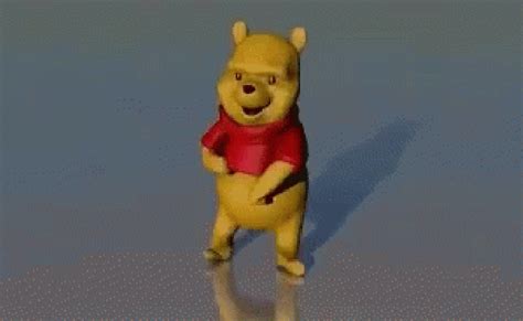 Winnie The Pooh Dancing  Winniethepooh Dancing Partyhard Discover