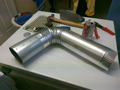 If venting a gas dryer, check with local building codes or manufacturer's instructions. House of Frost: Dryer vent relocate