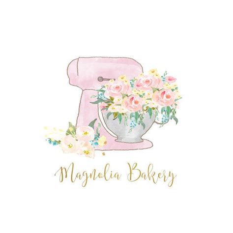 Maybe you would like to learn more about one of these? Logo Design - Kitchen Mixer - Bakery Logo | Bakery logo ...