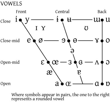 Vowel Diagram International Phonetic Alphabet Consonant Front Png Image Sexiz Pix