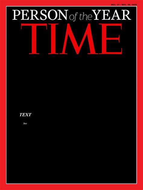 Time Person Of The Year Magazine Template By Alisoninaisle10 On Deviantart