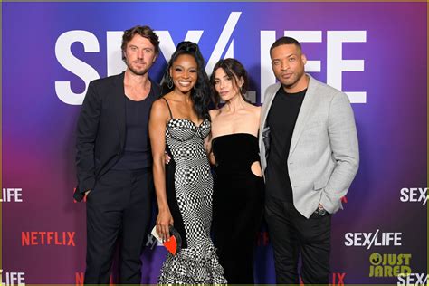 Sexlife Stars And Real Life Couple Adam Demos And Sarah Shahi Look So In Love At Netflixs Season