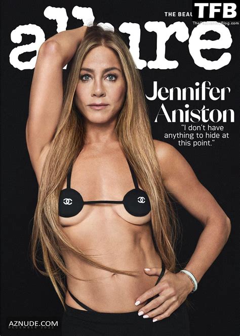 Jennifer Aniston Sexy Poses Topless Showcasing Her Hot Figure In A Photoshoot For Allure