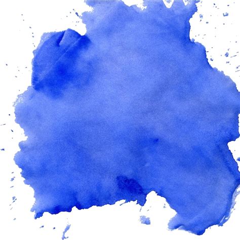 Premium Vector Blue Watercolor