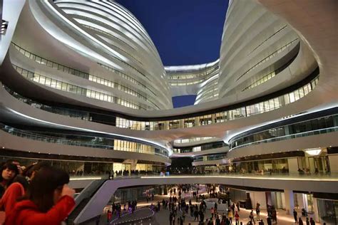 Galaxy Soho Zaha Hadid Beijing China E Architect