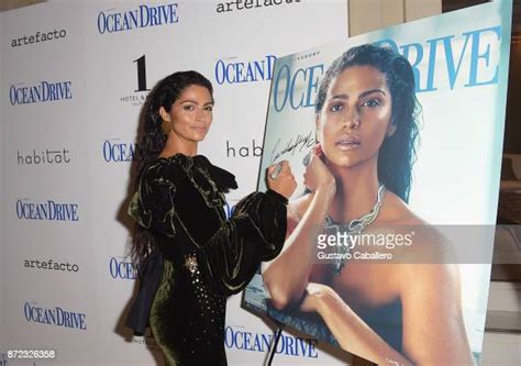 Ocean Drive Magazine Celebrates November Cover Star Camila Alves Mcconaughey Photos And Premium