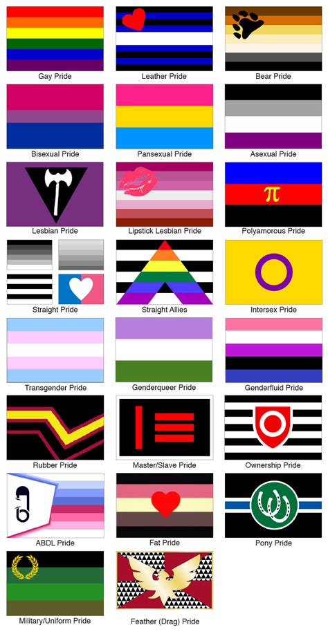 Pride flags are a diverse set of flags that are used for representing and celebrating a gender or sexual identity that is fully part of the lgbtq community. The angry backlash against Facebook's pro-gay filter ...
