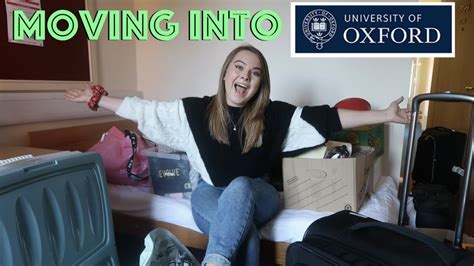 Moving Into Oxford University Vlog 2nd Year Student At Lmh Youtube