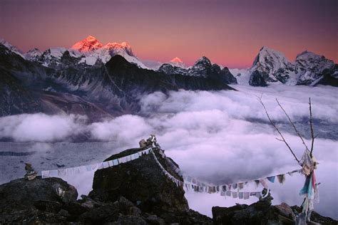 Mountain Above The Clouds Okay Wallpaper