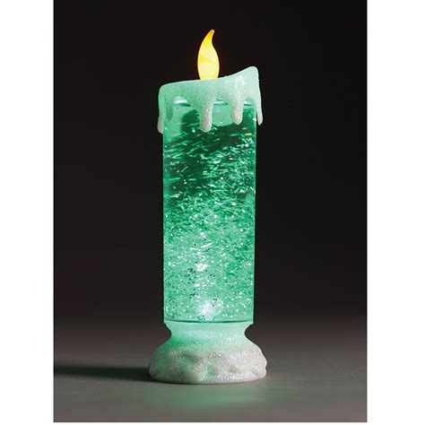 Swirling Glitter Candle Light Innovations