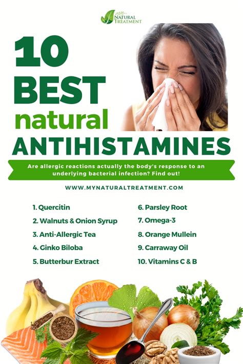 10 Best Natural Antihistamines For Allergies Natural Antihistamine