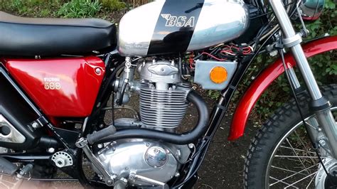 1971 Bsa B50t Victor Trail 500cc Single Fully Restored For Sale