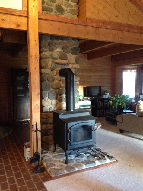You will be using readily available fuel for the stove. Quadra Fire 4300 Step Top wood burning stove #woodstove # ...