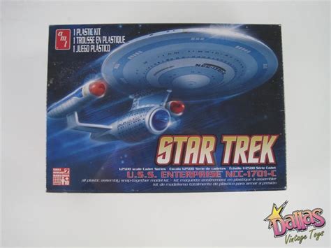 2012 Amt Star Trek Plastic Model Kit Uss Enterprise Mcc 1701 C 1a