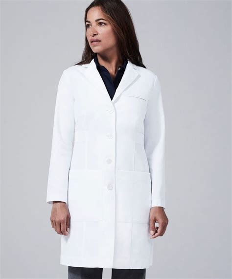 Estie Classic Fit Lab Coat Womens Lab Coats Lab Coats Lab Coat