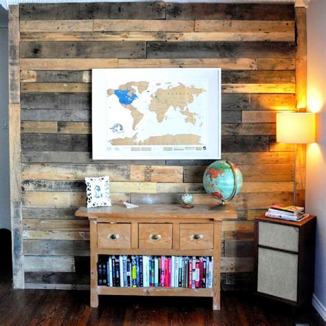 40 Cheap Pallet Wall Ideas That Are Easy To Install Blitsy