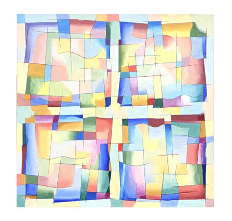 Four Abstract Squares 2 David Larson