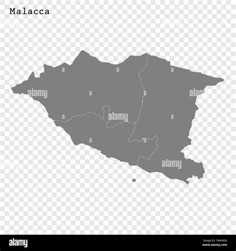 Malacca Map High Resolution Stock Photography And Images Alamy