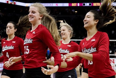 Nebraska Volleyball Vs Stanford In The National Championship Follow
