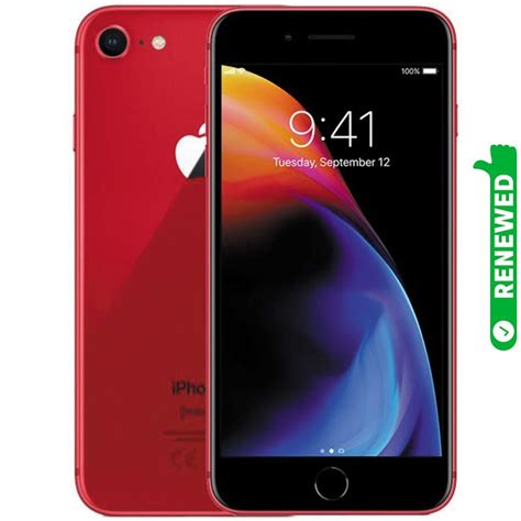 Buy Apple Iphone 8 With Facetime Red 64gb 4g Lte Renewed S Red 64gb