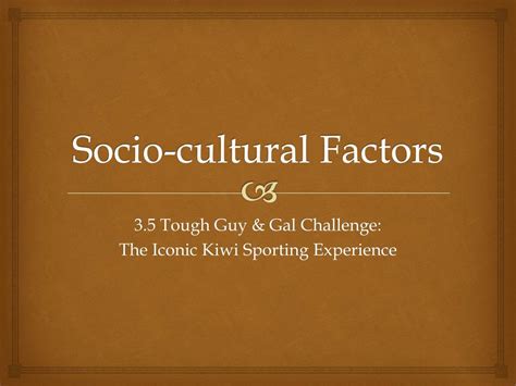 PPT Socio Cultural Factors PowerPoint Presentation Free Download ID