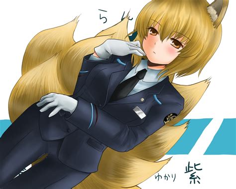 Blondes Tails Video Games Touhou Animal Ears Short Hair