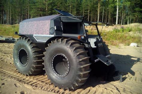 the sherp a russian all terrain vehicle that s pretty much unstoppable