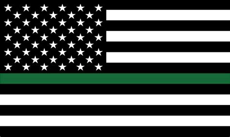 Thin Green Line Flag For Sale Colonial Flag