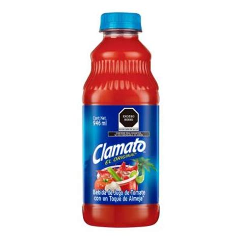 Jugo De Tomate Clamato El Original Con Almeja 946 Ml Walmart