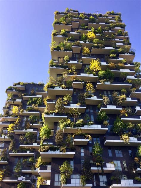 Vertical Forest In Milan Designed By Italian Architect Stefano Boeri