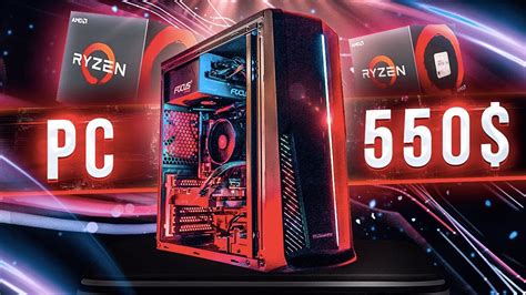 The Best Budget Gaming Pc Build For 550 600 Youtube