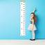 Reusable Family Tape Measure Height Chart Wall Sticker Interactive 