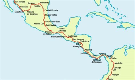 ¿cuál Es La Carretera Panamericana En Centroamérica América Central
