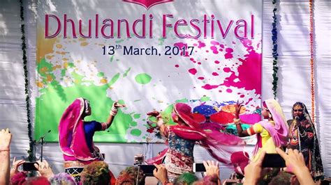 Dhulandi Festival In Jaipur Youtube