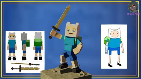 Artstation Finn Adventure Time Hytale Custom Skin