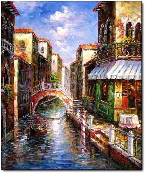 Venice Oil Painting Italy Pictures Oil Painting Italian Paintings