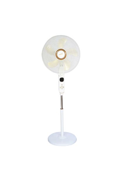 Geepas Stand Fan With Remote Control White Gf9482